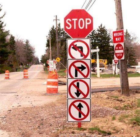 Stop All Directions
